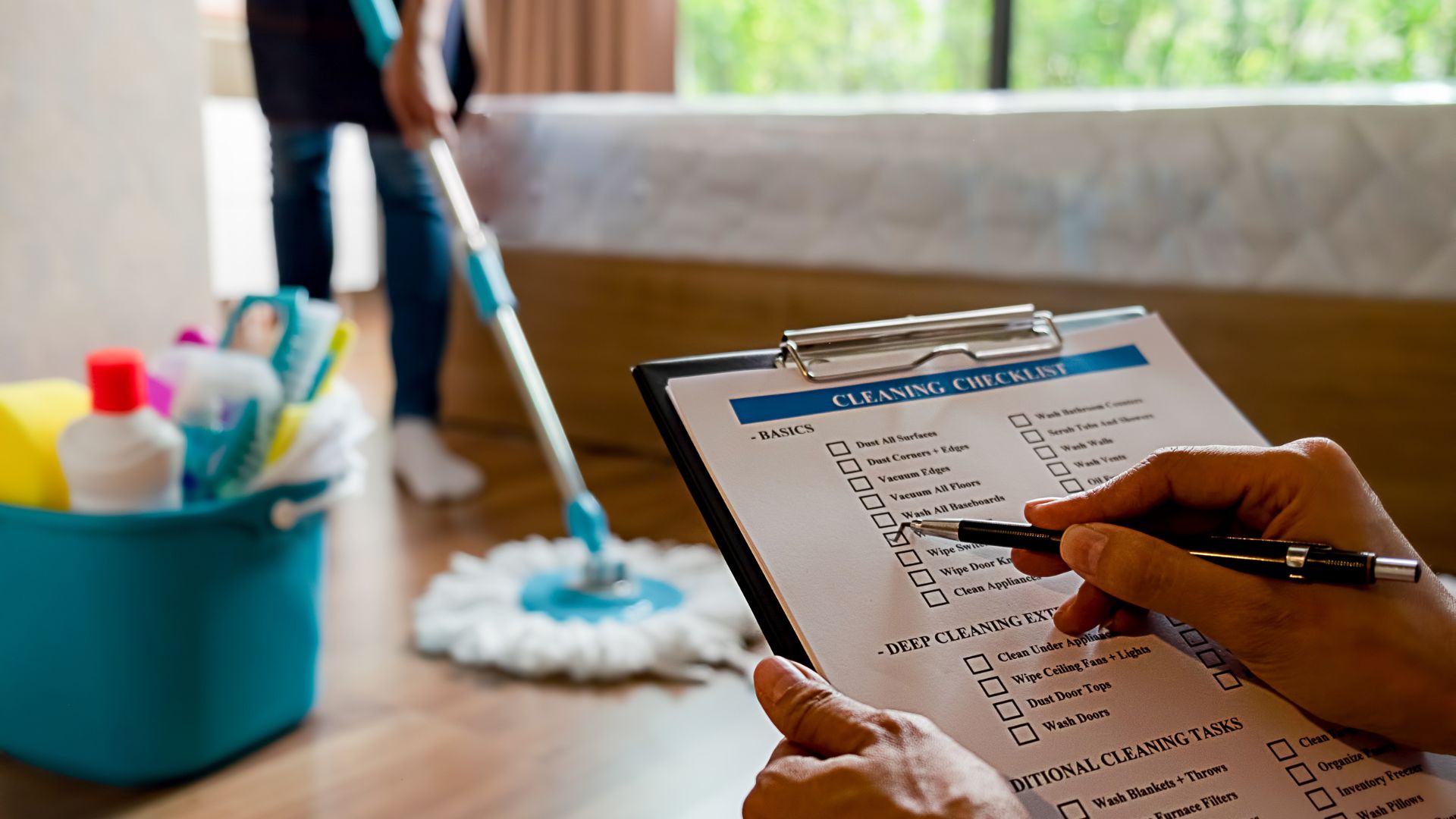 clearview cleaning and organizing post construction cleaning denver construction cleaning services mop power mop wet dry checklist professional wood floors hard surfaces cleaning chemicals cleaning solutions lakewood tree healthy