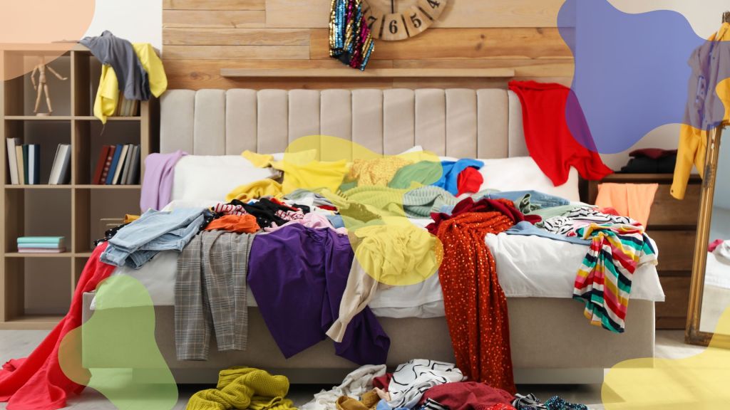messy home cleaning services clothes laundry cleaning solutions family room bedroom lakewood home maid services