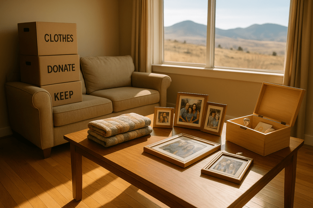 Downsizing and Decluttering Help for Empty Nesters in Castle Rock